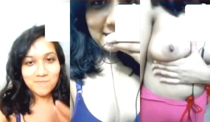 Cute Desi Girl Shows Boobs On VC